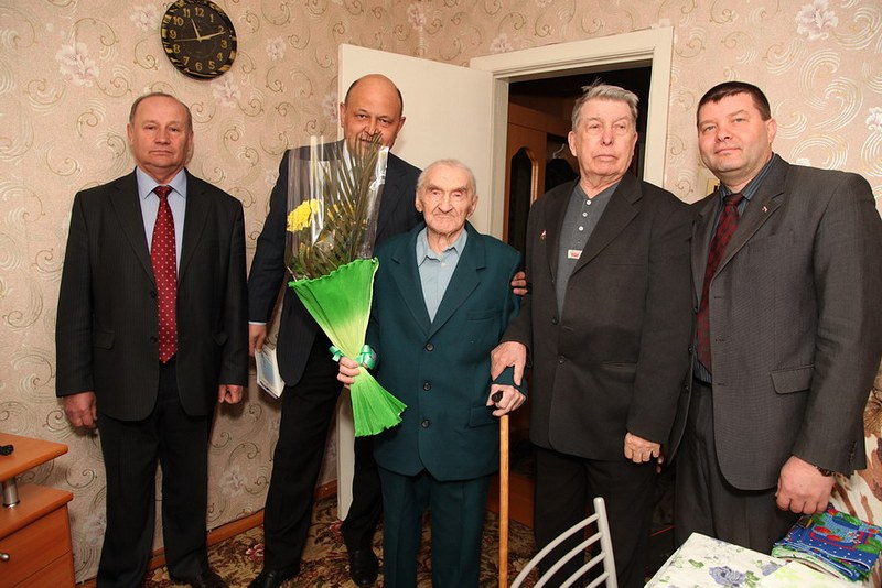 Тимофей Яковлевич Кузмичев отметил 100-летний юбилей